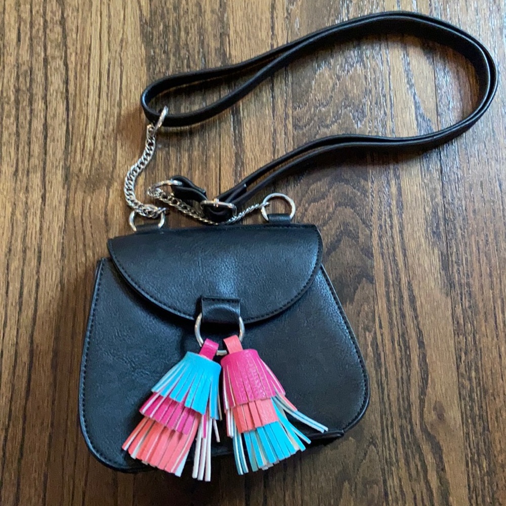Candies Mini Purse w/Tassles